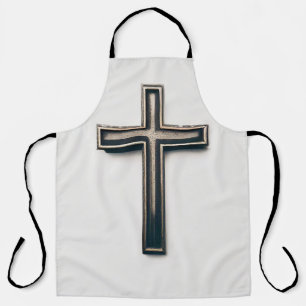 Tablier Croix religieuse