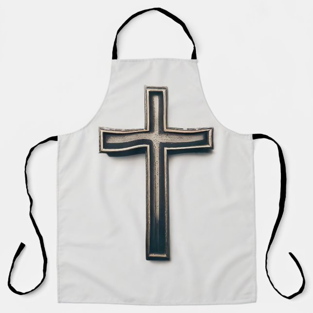 Tablier Croix religieuse (Recto)