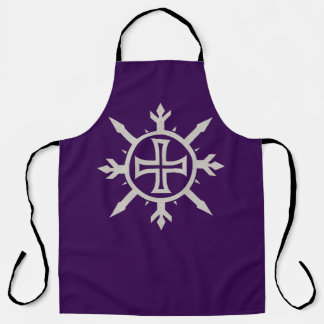 Tablier "Cross Emblem" All-Over Print Apron