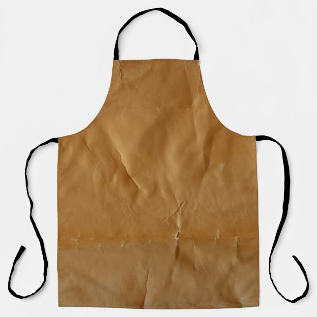 Tablier Crumpled, grungy paper background. Series - red. (Recto)