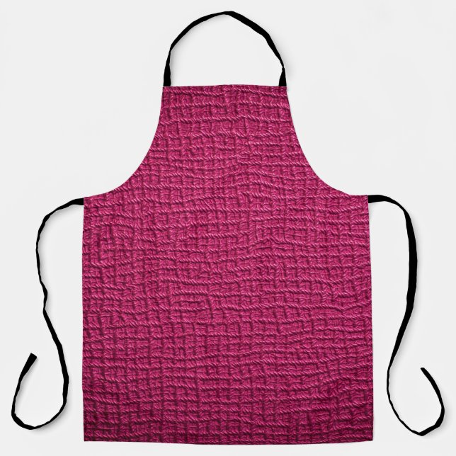 Tablier Cuir rose (Recto)