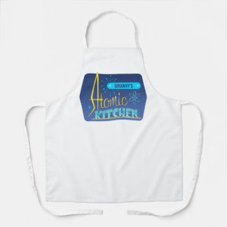 Tablier Cuisine atomique Nom de la Personnaliser Apron