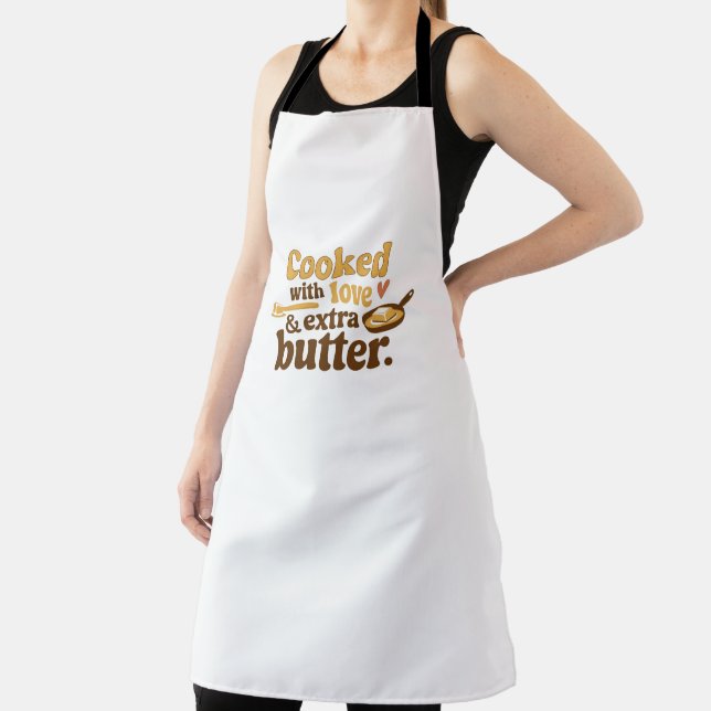 Tablier Cuisiné avec Apron Amour & Beurre (Insitu)