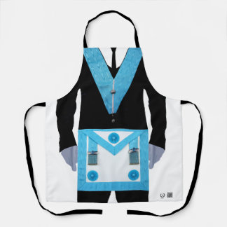 Tablier Cuisine barbecue maçonnique