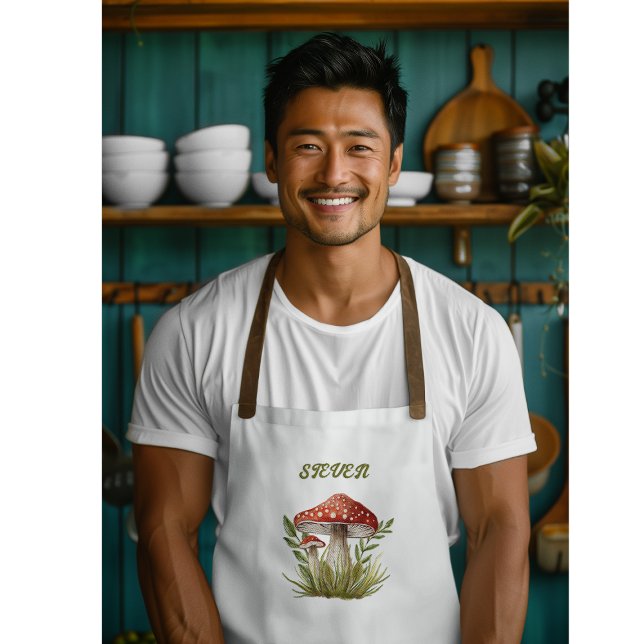 Tablier Cuisine Chef Mushroom Apron (Créateur téléchargé)
