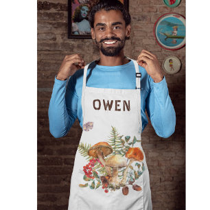 Tablier Cuisine Chef Mushroom Apron
