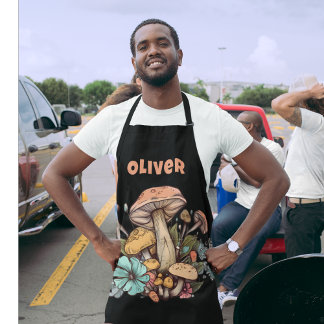 Tablier Cuisine Chef Mushroom Apron