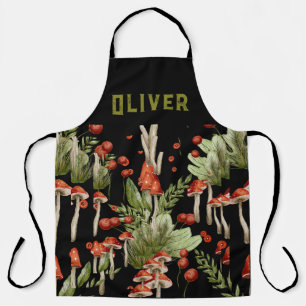 Tablier Cuisine Chef Mushroom Apron