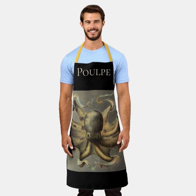 Tablier Cuisine Cuisine Poulpe Apron (Porté)