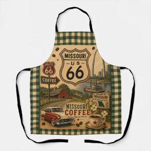 Tablier Cuisine de café Missouri Mother Road