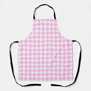 Tablier Cuisine de campagne rose à carreaux