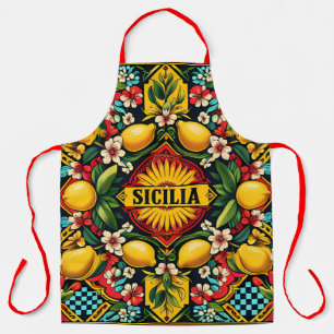 Tablier Cuisine de citrons Sicilia