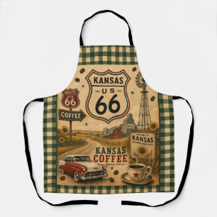 Tablier Cuisine de ferme de Kansas sur la Route 66 Café