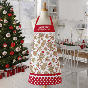 Tablier Cuisine de Noël biscuits cuite Apron de l'équipage