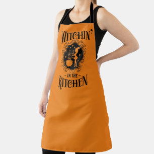 Tablier Cuisine de sorcière cool Halloween