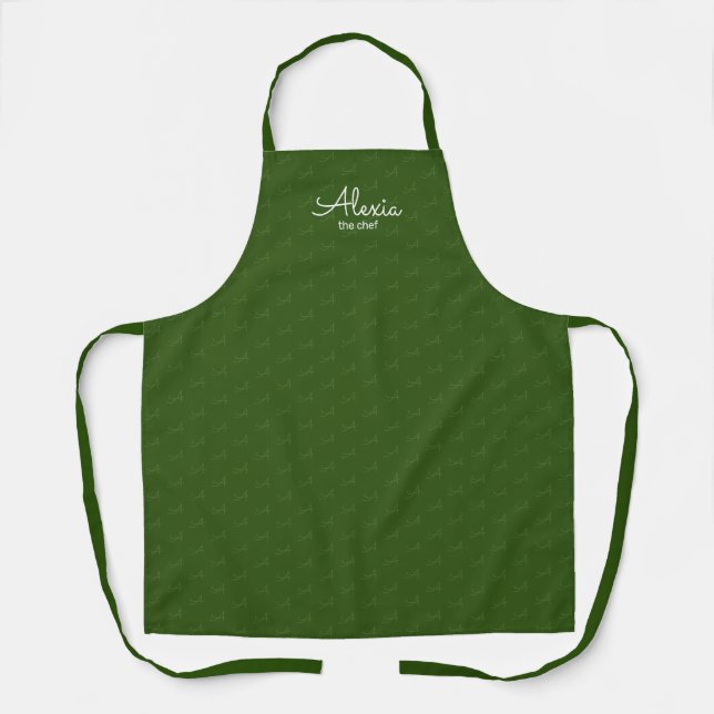Tablier Cuisine devenez écolo (Recto)