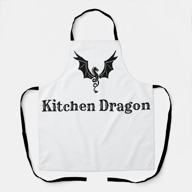 Tablier Cuisine Dragon (Recto)