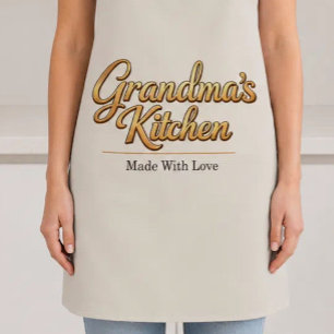 Tablier Cuisine personnalisée de grand-mère
