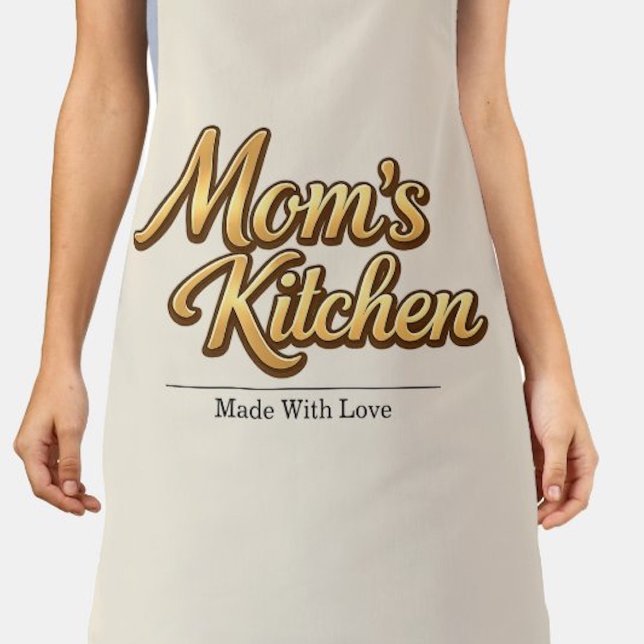 Tablier Cuisine Personnalisée de Maman (Créateur téléchargé)