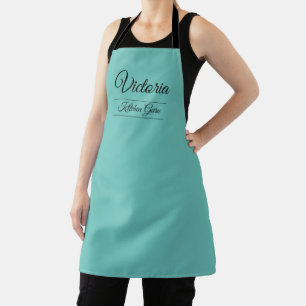 Tablier Cuisine personnalisée Guru Lumière Turquoise