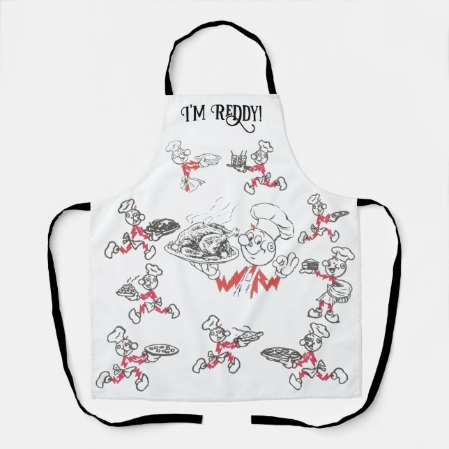 Tablier Cuisine Reddy Kilowatt (Recto)