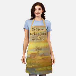 Tablier Cuisine sous Texas Skies Apron