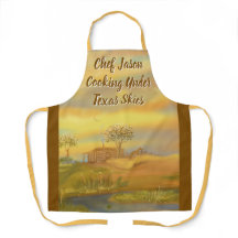 Cuisine sous Texas Skies Apron