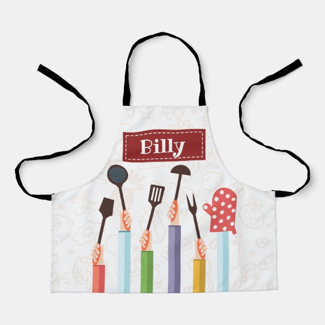 Tablier Cuisine Stuff Red Apron (Recto)