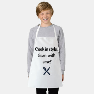 TABLIER CUISINER AVEC STYLE PROPRE AVEC FACILITÉ