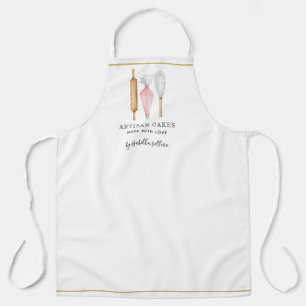 Tablier Cuisinier boulanger Outils Tout-En-Plan Imprimer T