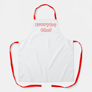 Tablier Cuisinier drôle de tous les jours