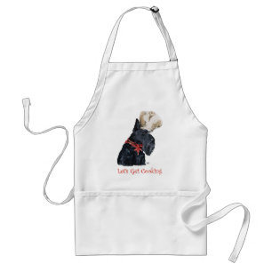 Tablier Cuisinier Terrier Écossais