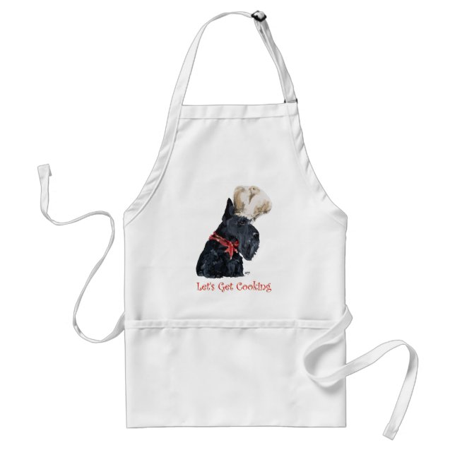 Tablier Cuisinier Terrier Écossais (Devant)