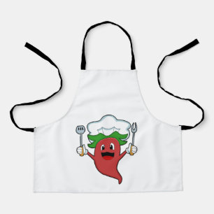 Tablier Cuisinier Végétalien au Poivre
