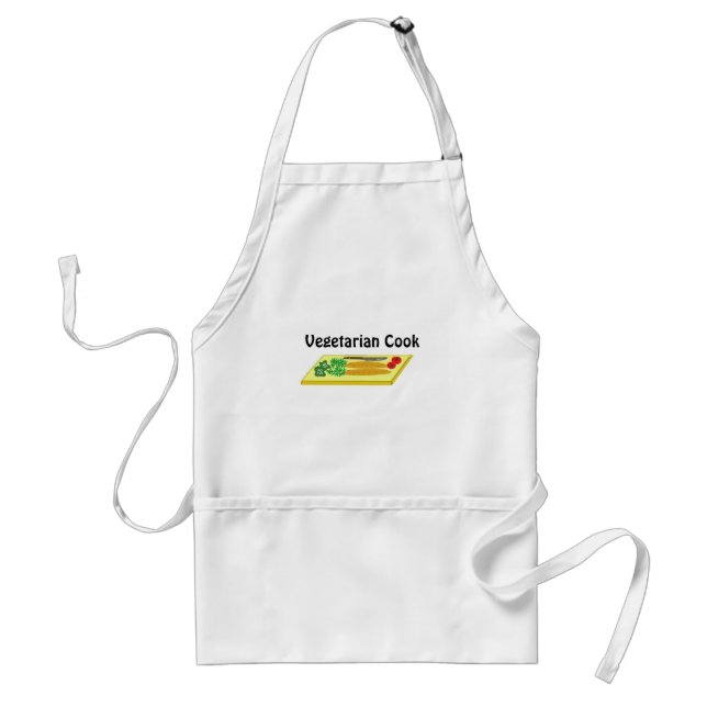 Tablier Cuisinier végétarien (Devant)