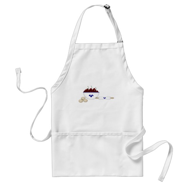 Tablier Cuisson Avec Cerises Apron (Devant)