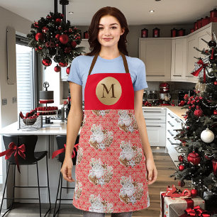 Tablier Cuisson de biscuits au gingembre Monogramme de vac
