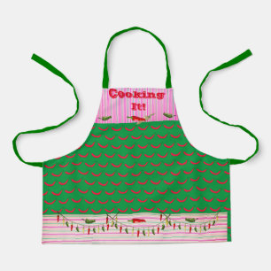 Tablier Cuisson Fun Hot Popers Apron