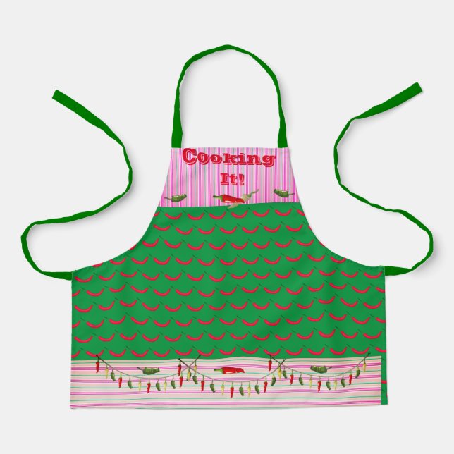 Tablier Cuisson Fun Hot Popers Apron (Recto)