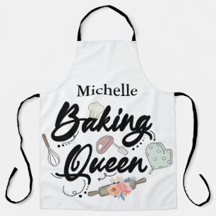 Tablier Cuite Queen Cuisine Personnalisée