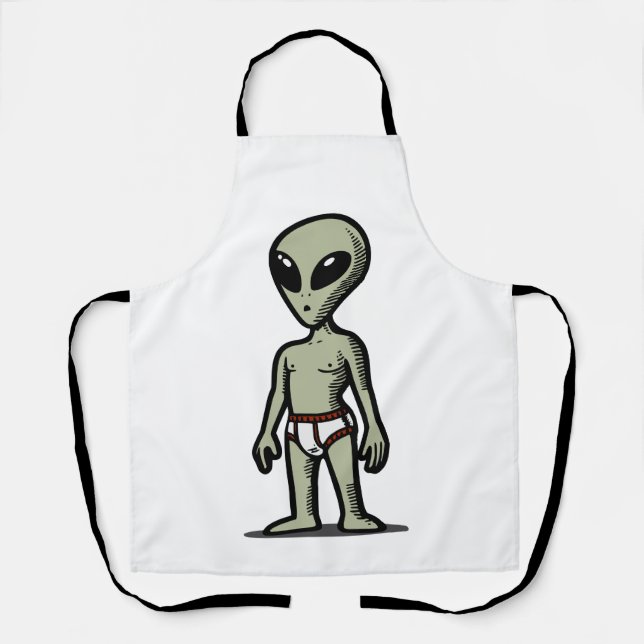 Tablier Culotte Alien (Recto)