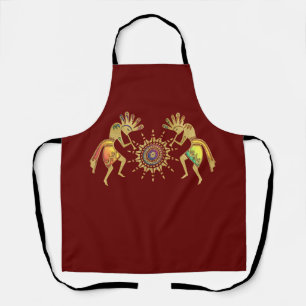 Tablier Culture native américaine - Sun Dancing Kokopelli 