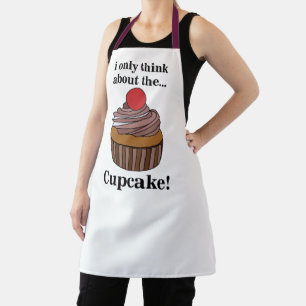 Tablier Cupcake Je Ne Pense Qu'À Cupcake