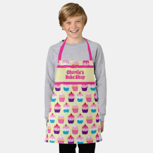 Tablier Cupcake Sucré Pour ENFANT Traite Apron Personnalis