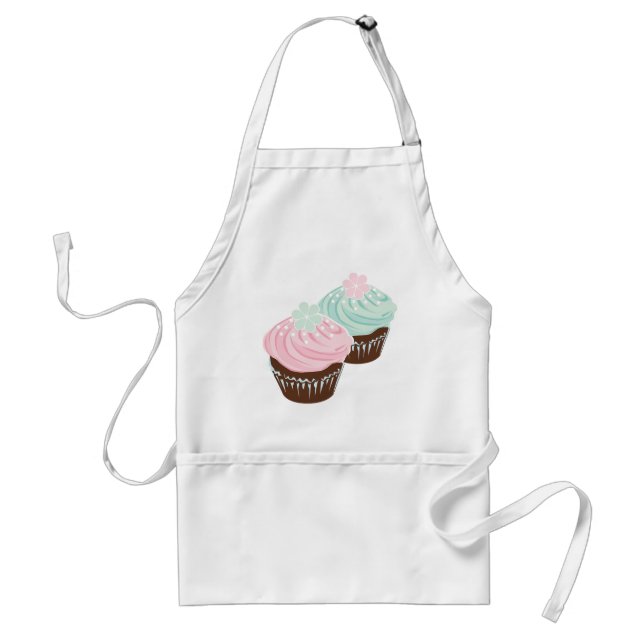 Tablier Cupcakes Gelés Cute Pastel (Devant)