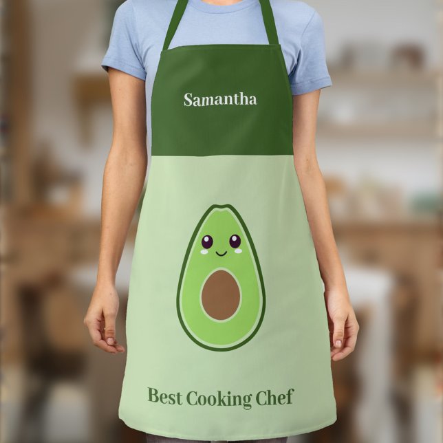 Tablier Cute Avocado (Cute Avocado Apron)