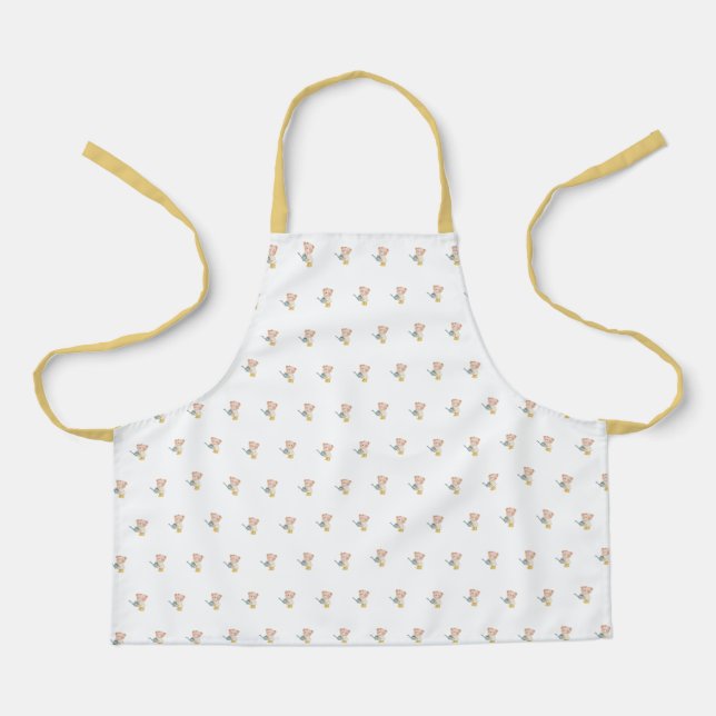 Tablier Cute Bear Pattern Apron (Recto)