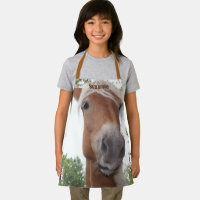 Cute Belge Brouillon Cheval Visage Personnalisé