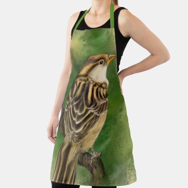 Tablier Cute Bird Apron Spring (Insitu)