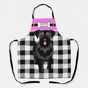 Tablier Cute Black Giant ou Standard Schnauzer Apron